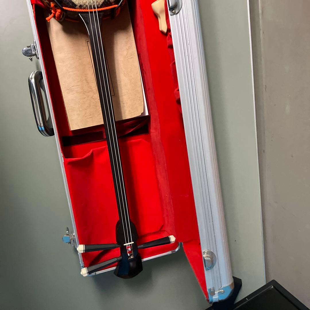 沖縄三味線　アルミハードケース付き　三線