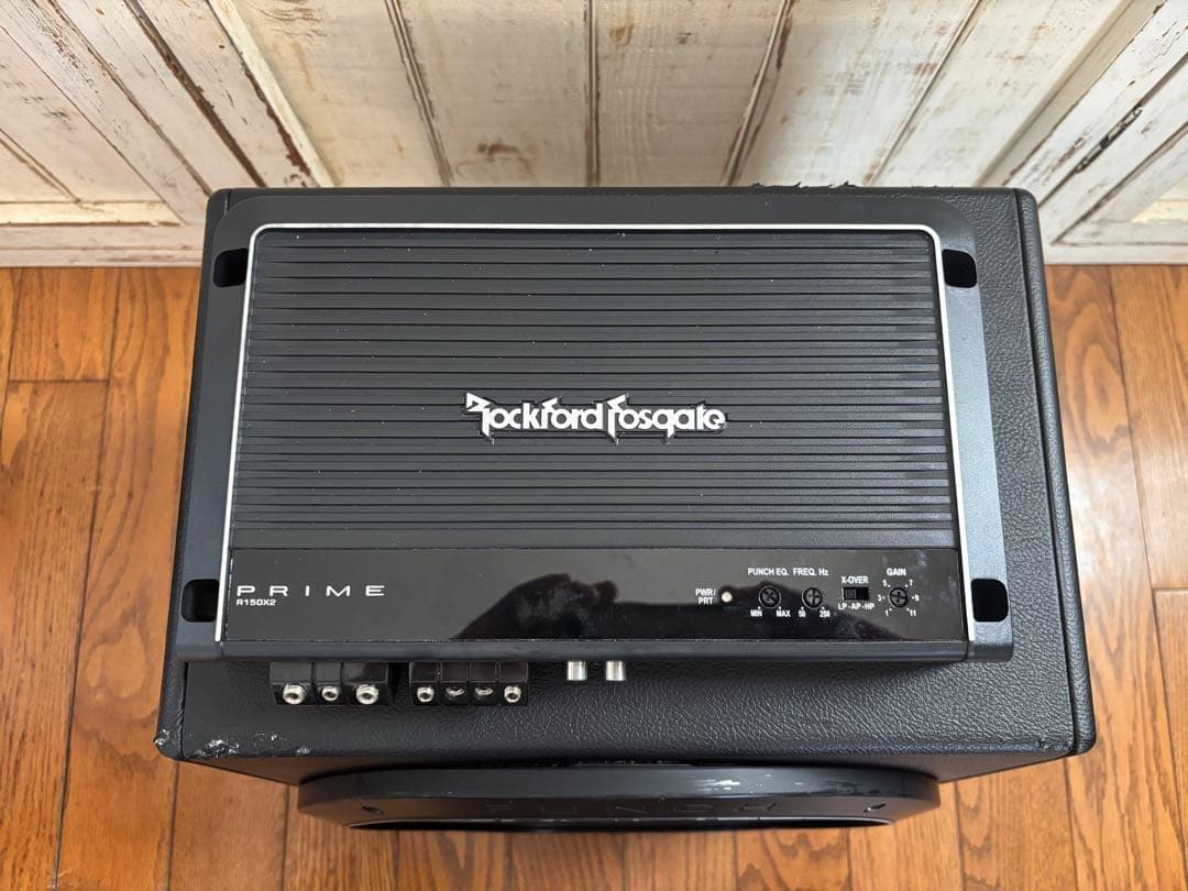 Rockford Fosgate P1×12 , R150×2 セット売り