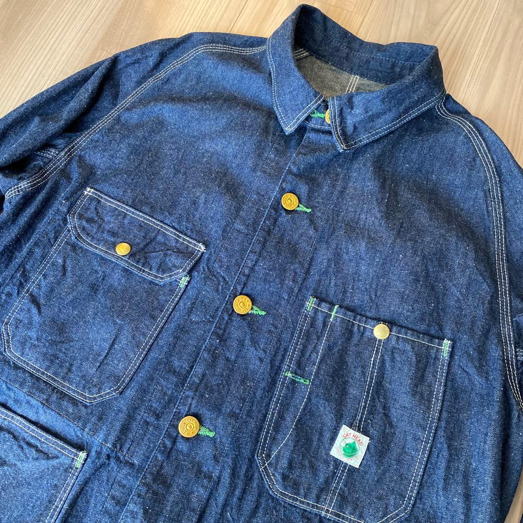 超メルカリ市限定価格【40】TCB jeans Cat Head Jacket