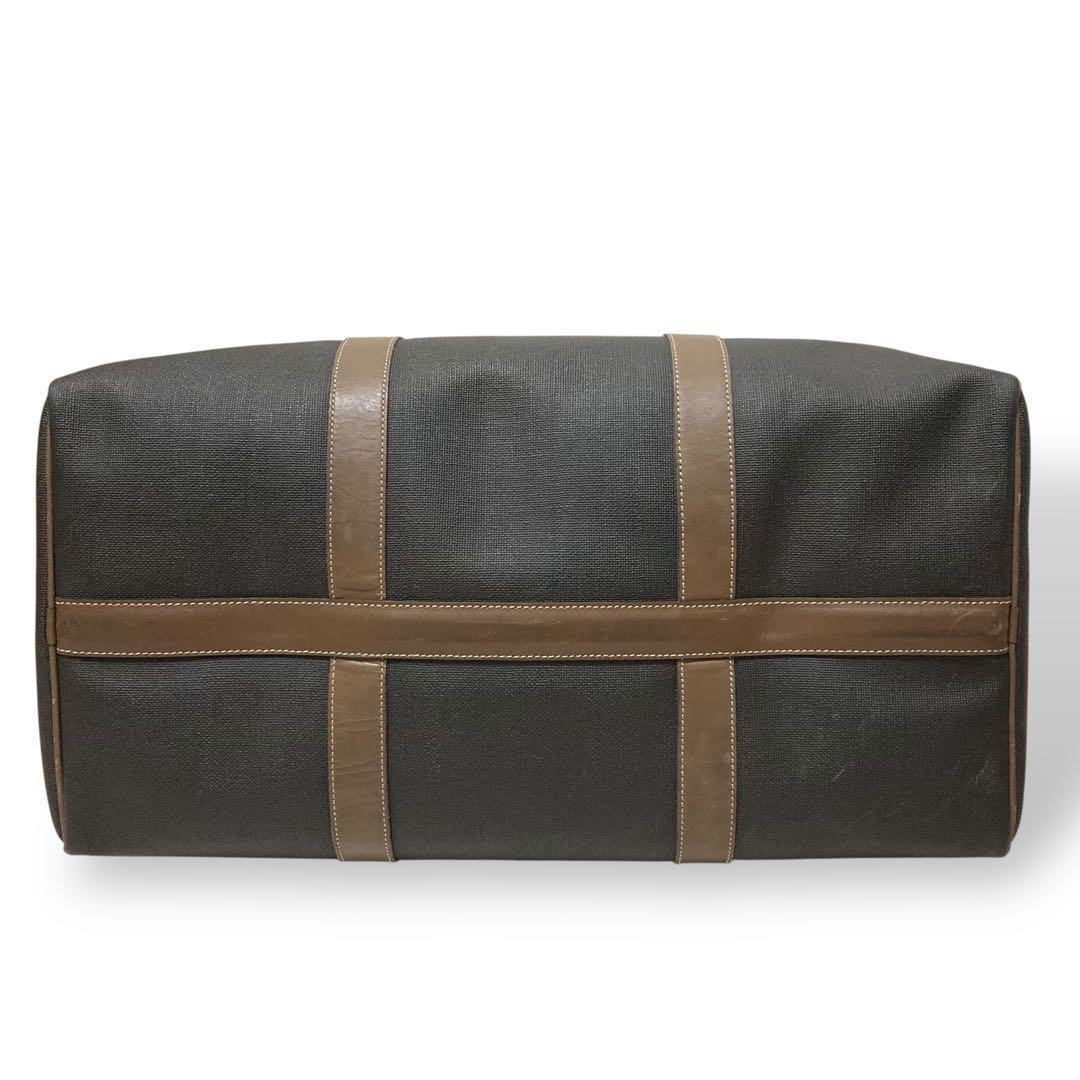 【美品】ダンヒル　ボストンバッグ　トラベル　PVC レザー　大容量　ヴィンテージ