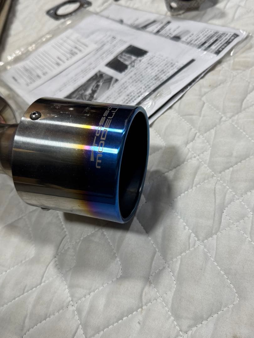 ロッソモデロ】マフラー　スイフトスポーツzc33s中間パイプ＆リアピースセット