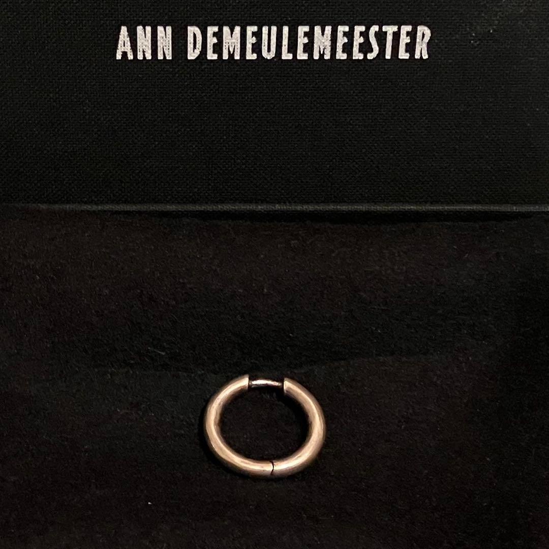 アンドゥムルメステール ピアス イヤリング フープピアス シルバー ユニセックス