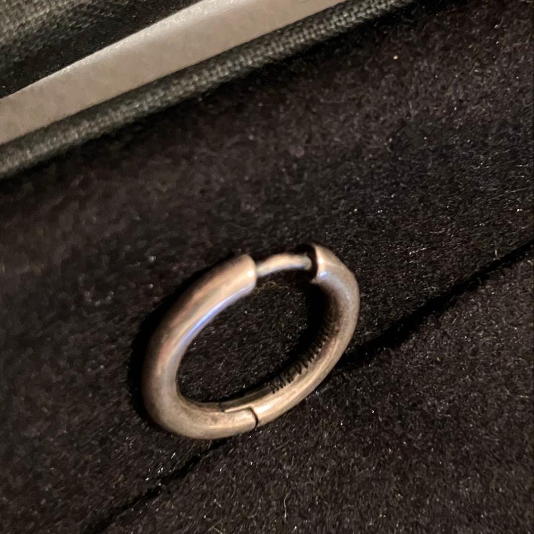 アンドゥムルメステール ピアス イヤリング フープピアス シルバー ユニセックス