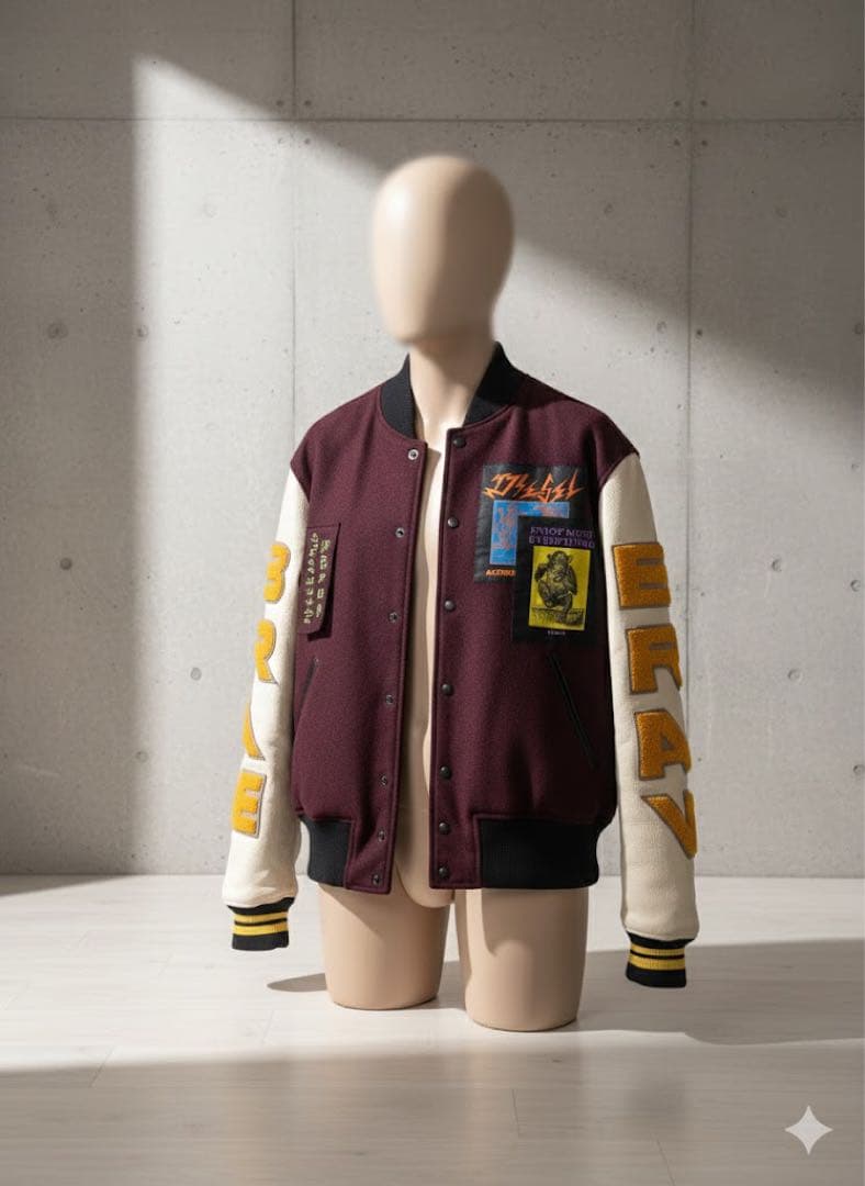 diesel スタジャン　L 値下げok