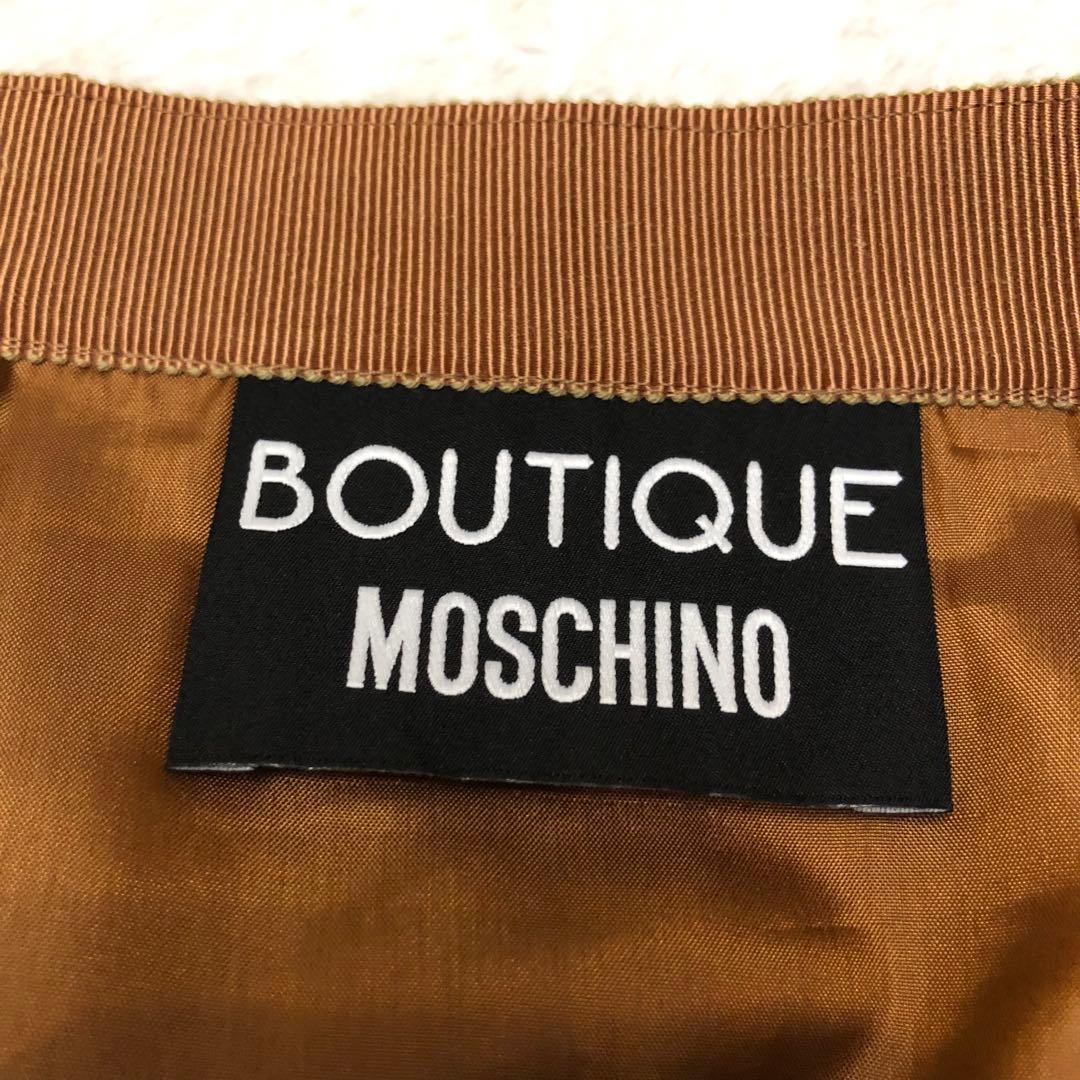 ★希少レア★ブティックモスキーノ ウールスカート トランプ スペード ハート