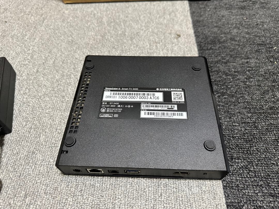 osaka ｋchan　ひかりTVチューナー/ST-3400/NURO 光