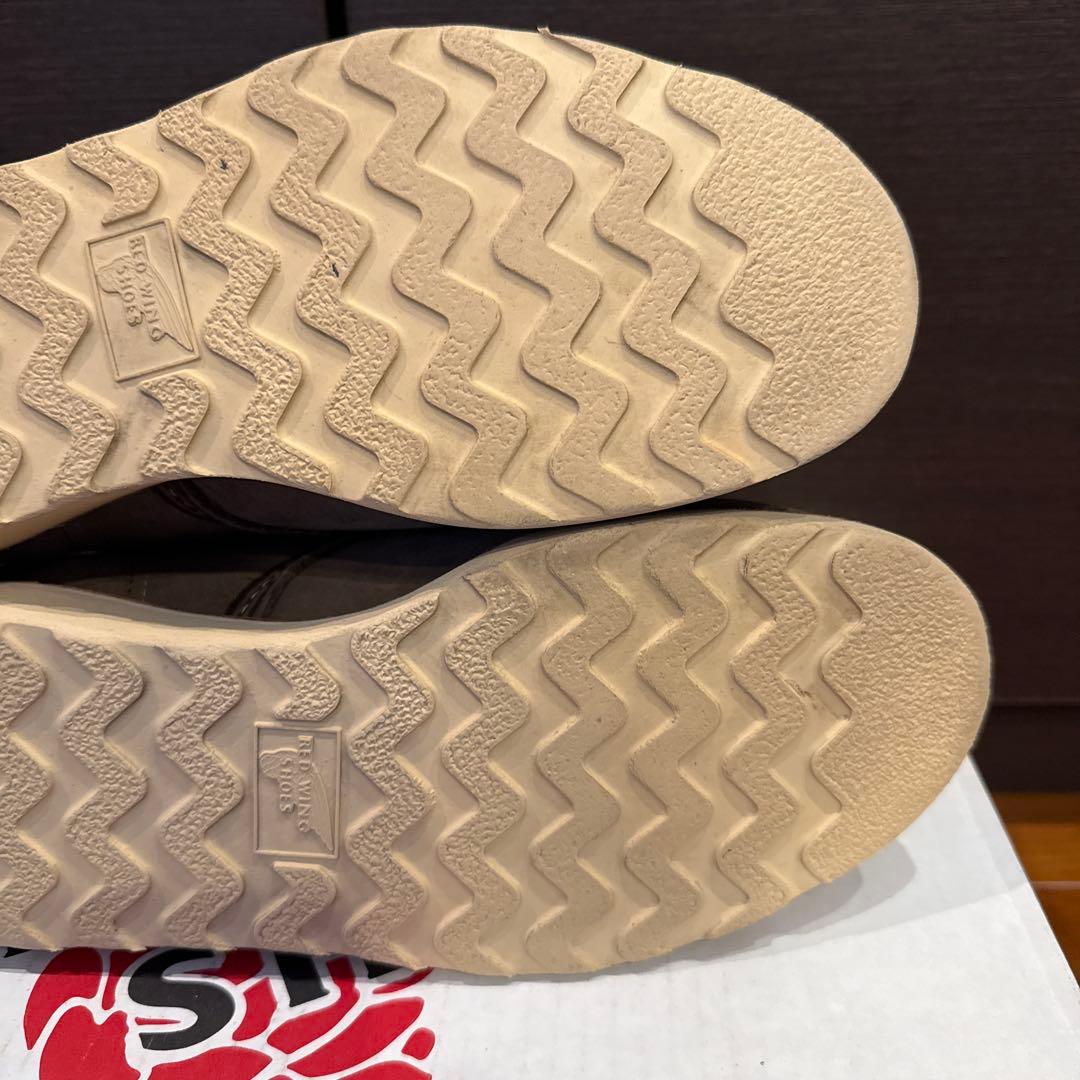 【良品•縦羽タグ•8EE】レッドウィング2877ヌバックレザー　グレージュ