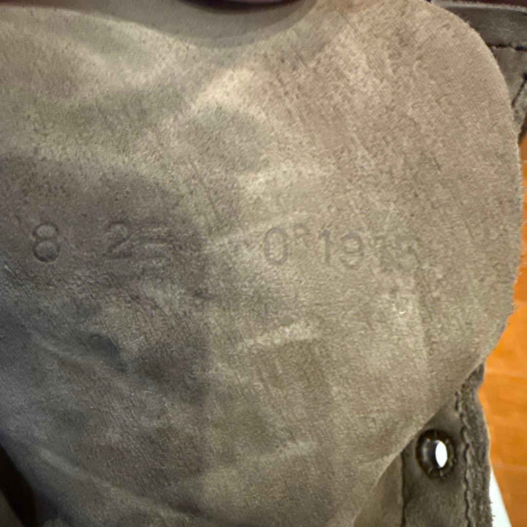 【良品•縦羽タグ•8EE】レッドウィング2877ヌバックレザー　グレージュ