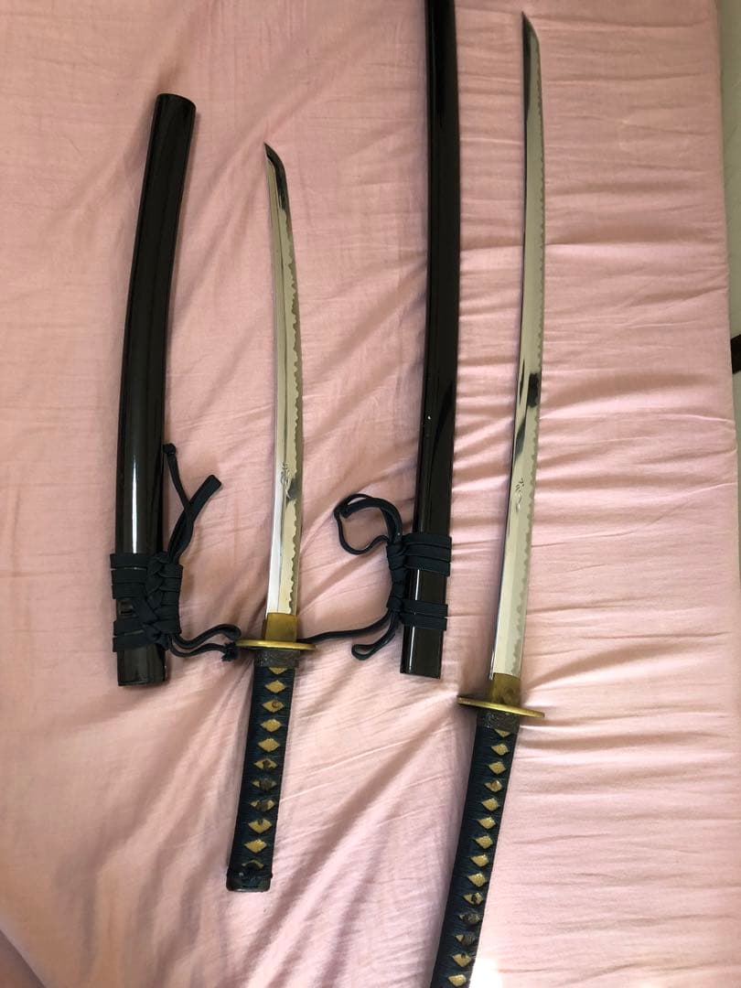二刀流模擬日本刀セット
