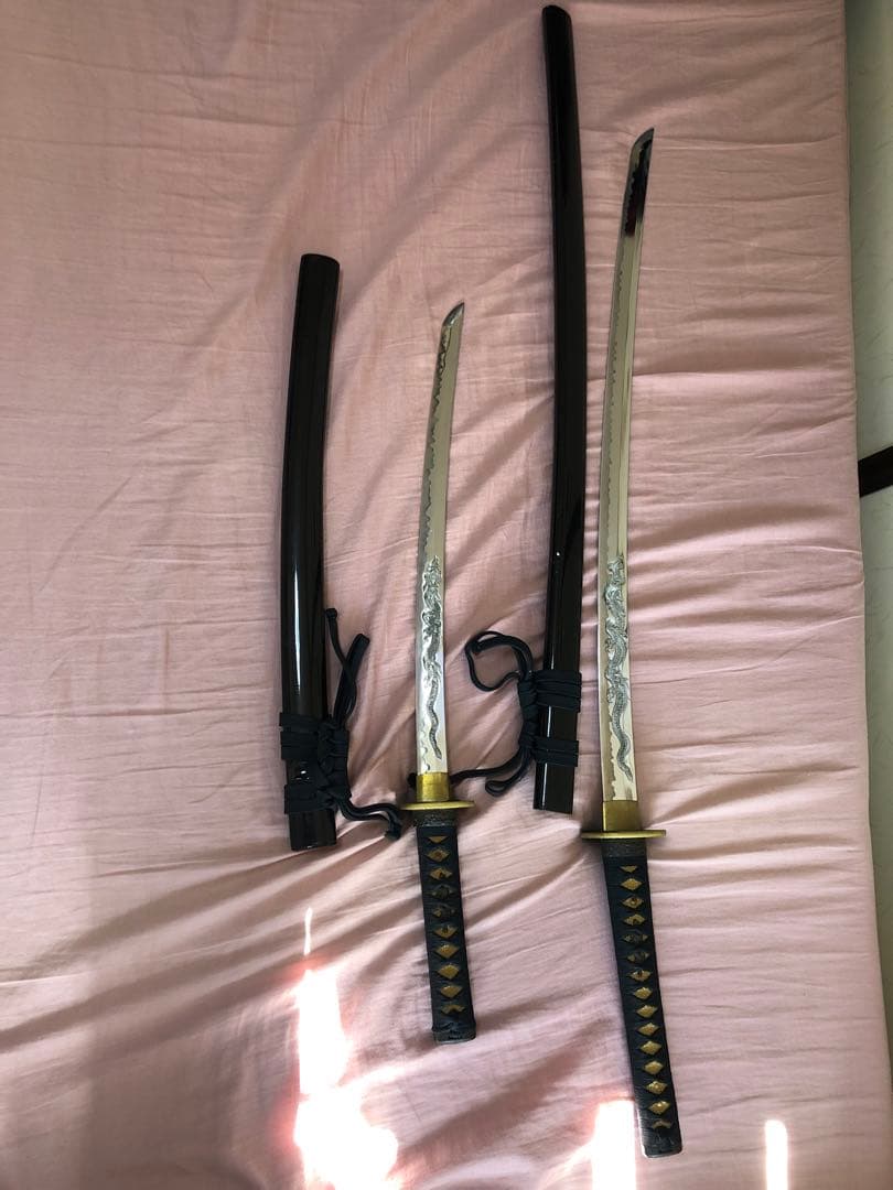 二刀流模擬日本刀セット