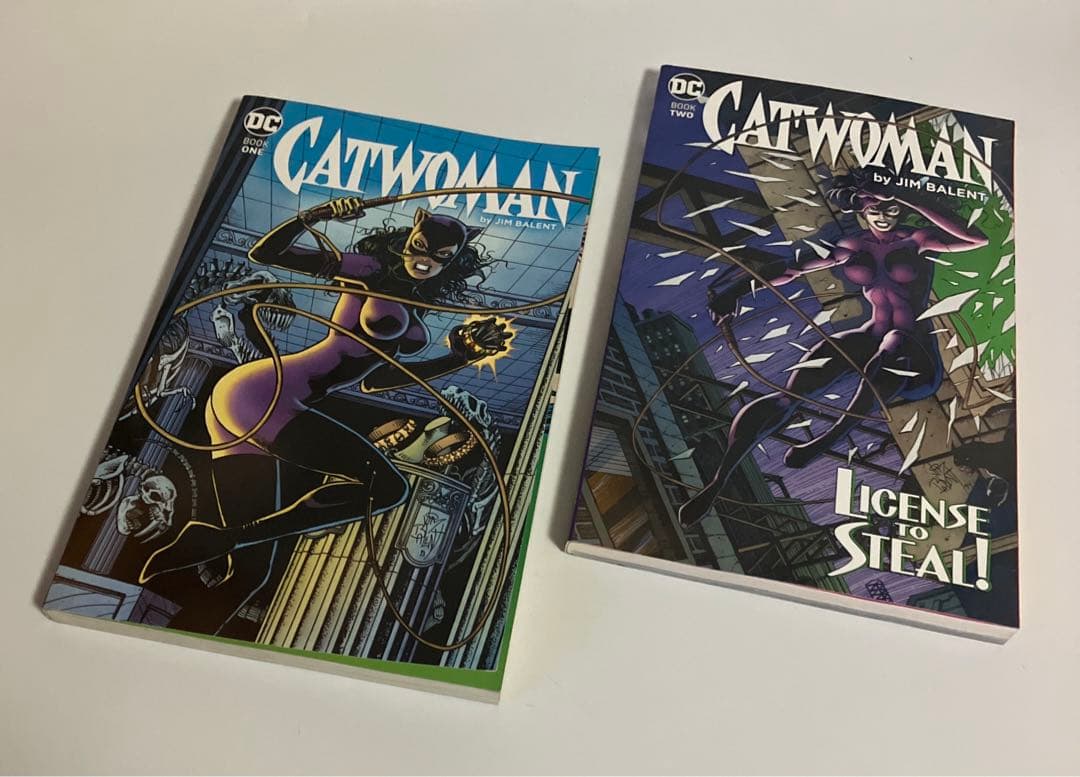 アメコミ・英語　全2巻セット キャットウーマン　CATWOWAN