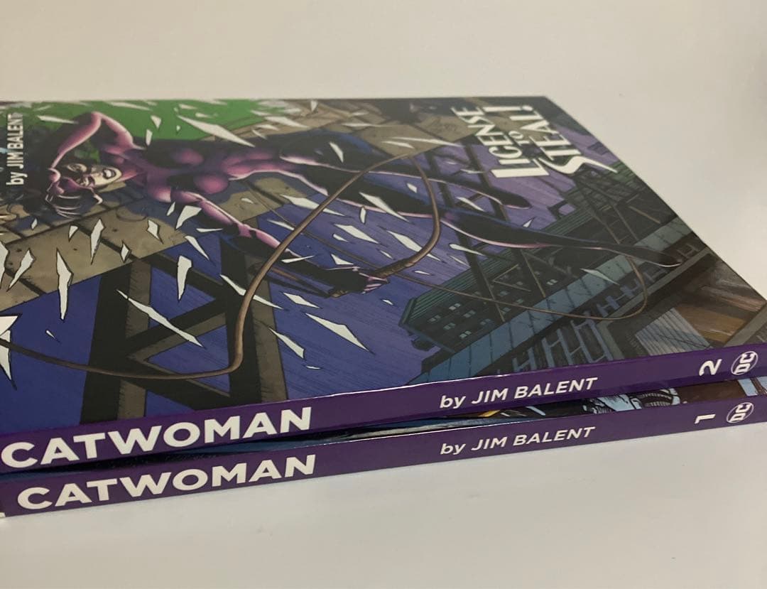 アメコミ・英語　全2巻セット キャットウーマン　CATWOWAN