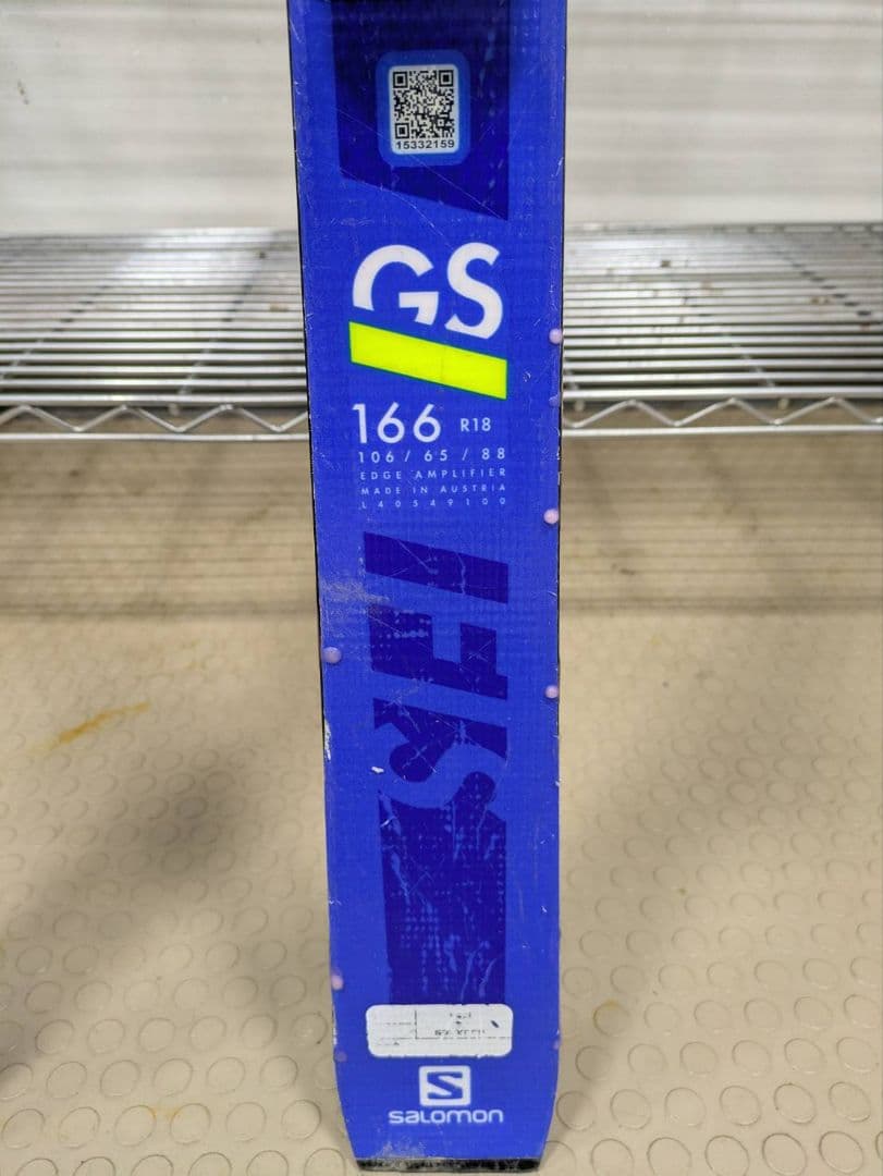 Salomon GS スキー 166cm X12ビンディング