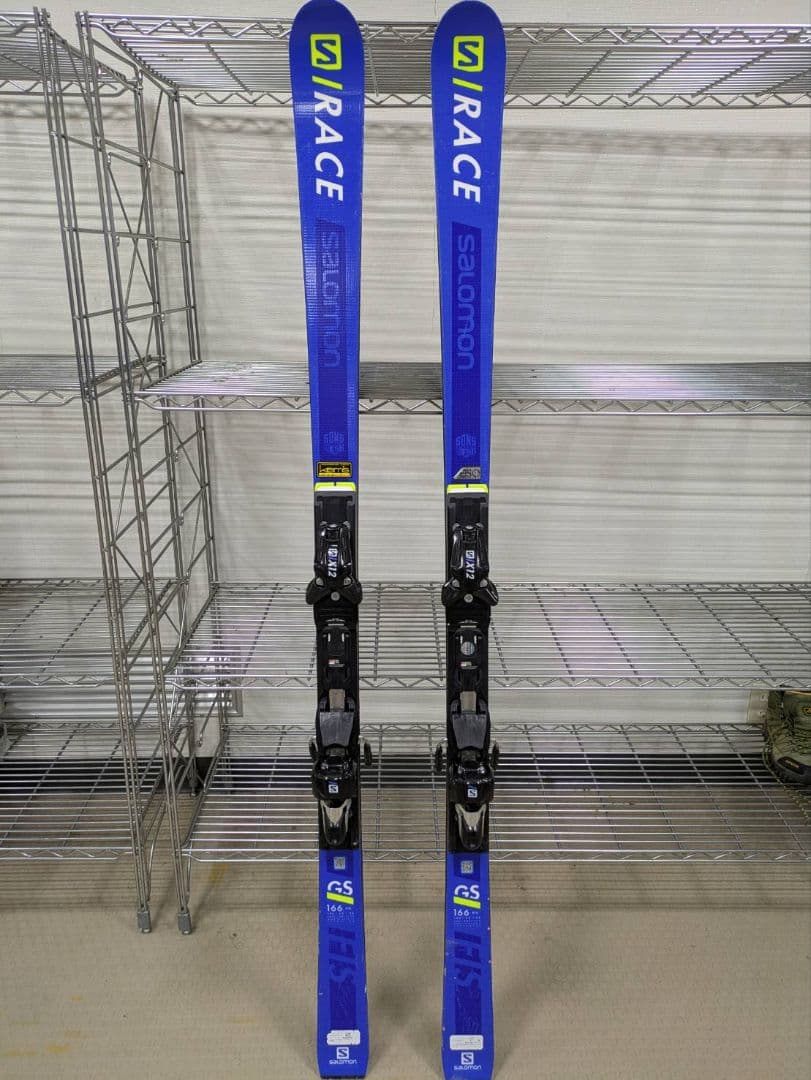 Salomon GS スキー 166cm X12ビンディング