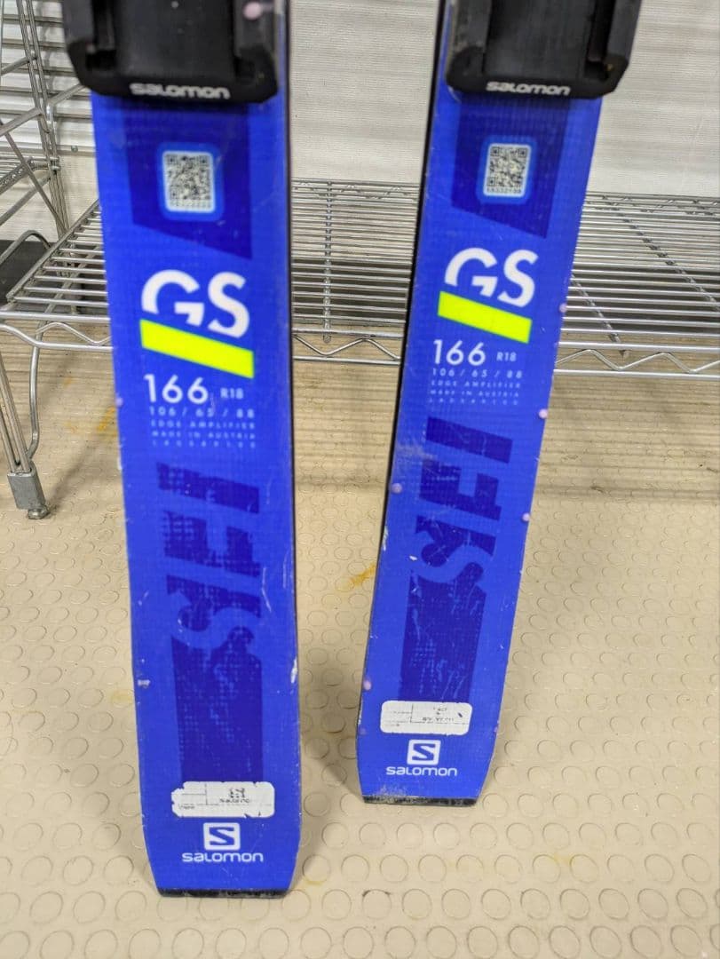 Salomon GS スキー 166cm X12ビンディング