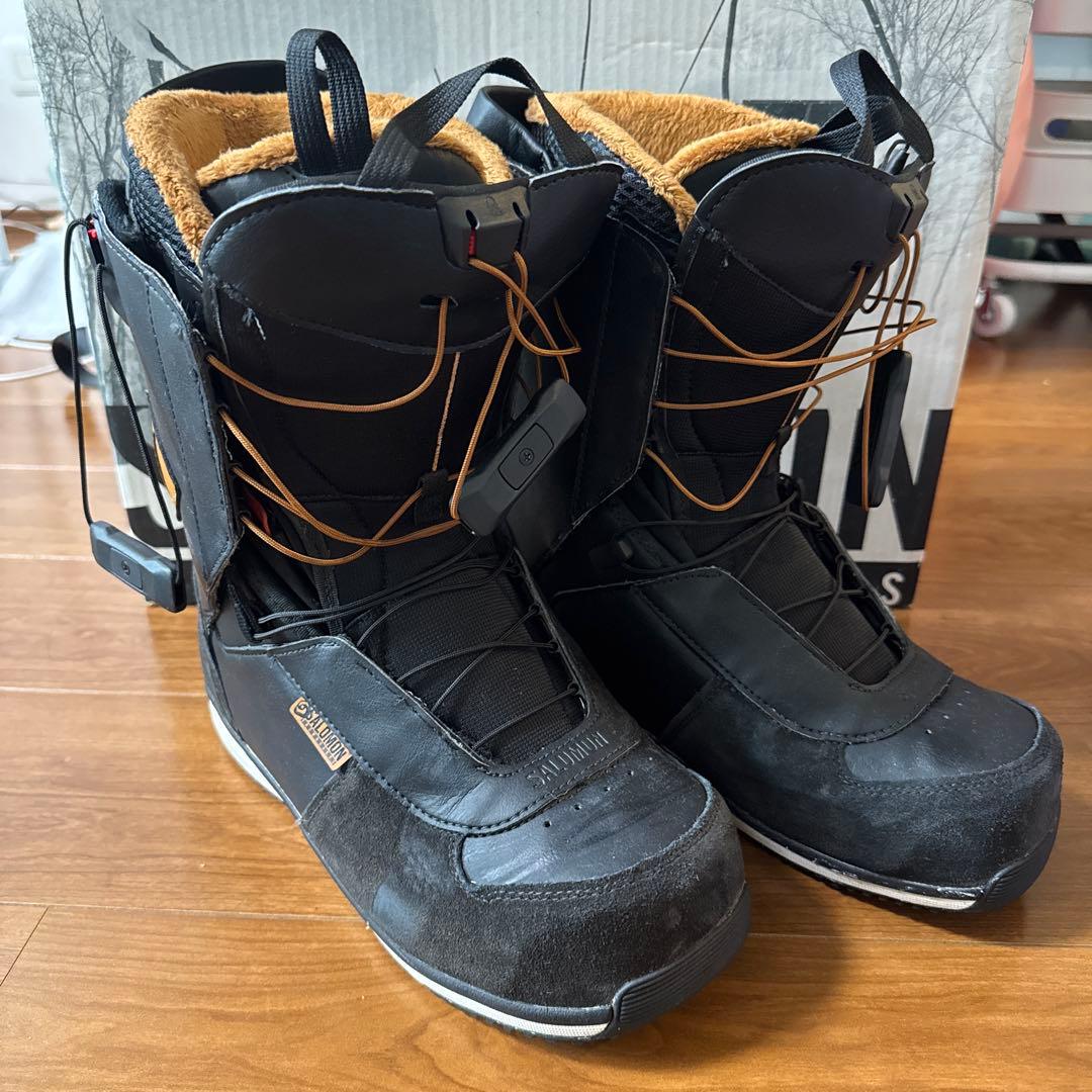 SALOMON サロモン TRIUMPH スノーボードブーツ ブラック/ブラウン