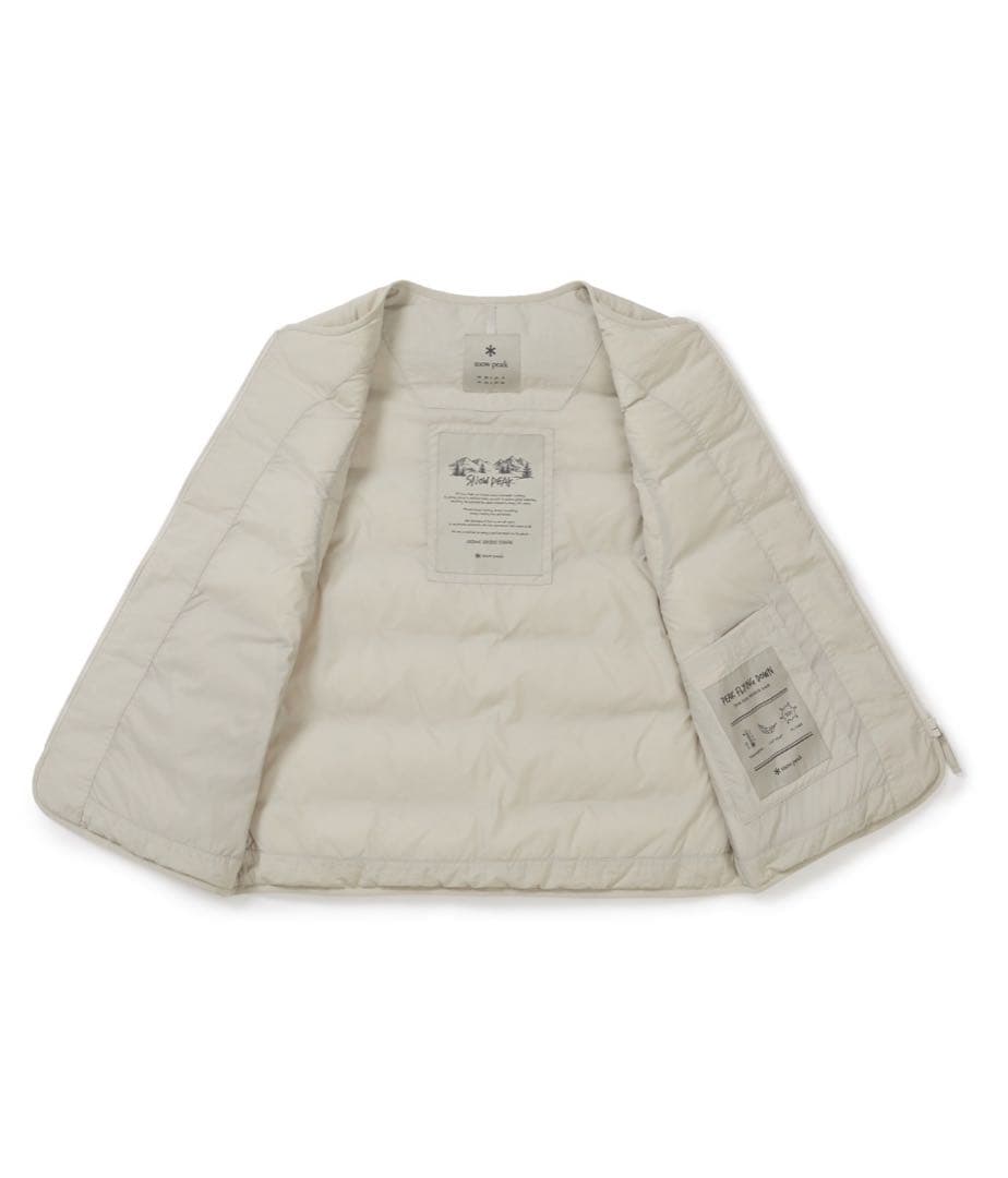 【Peak】ランドウィメンズ ライトウェイトダウンベスト 海外限定モデル