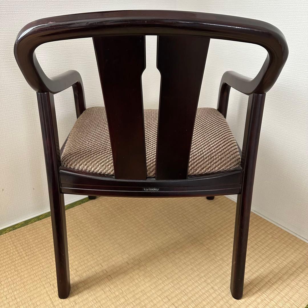 カリモク アームチェア オールド