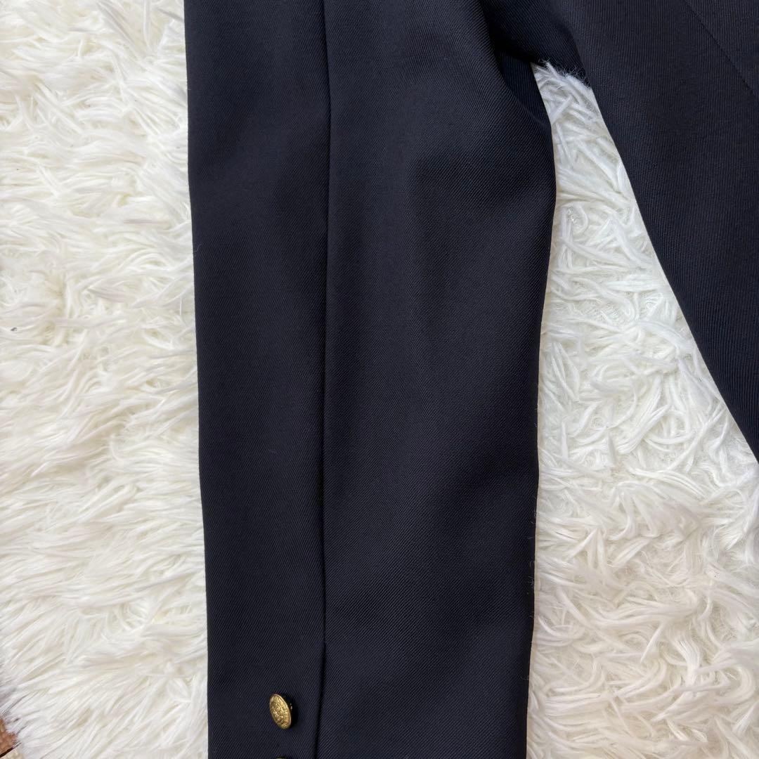 高級　美品　EASTBOY ヴィーナス　紺ブレ　ワッペン　金ボタン　ジャケット