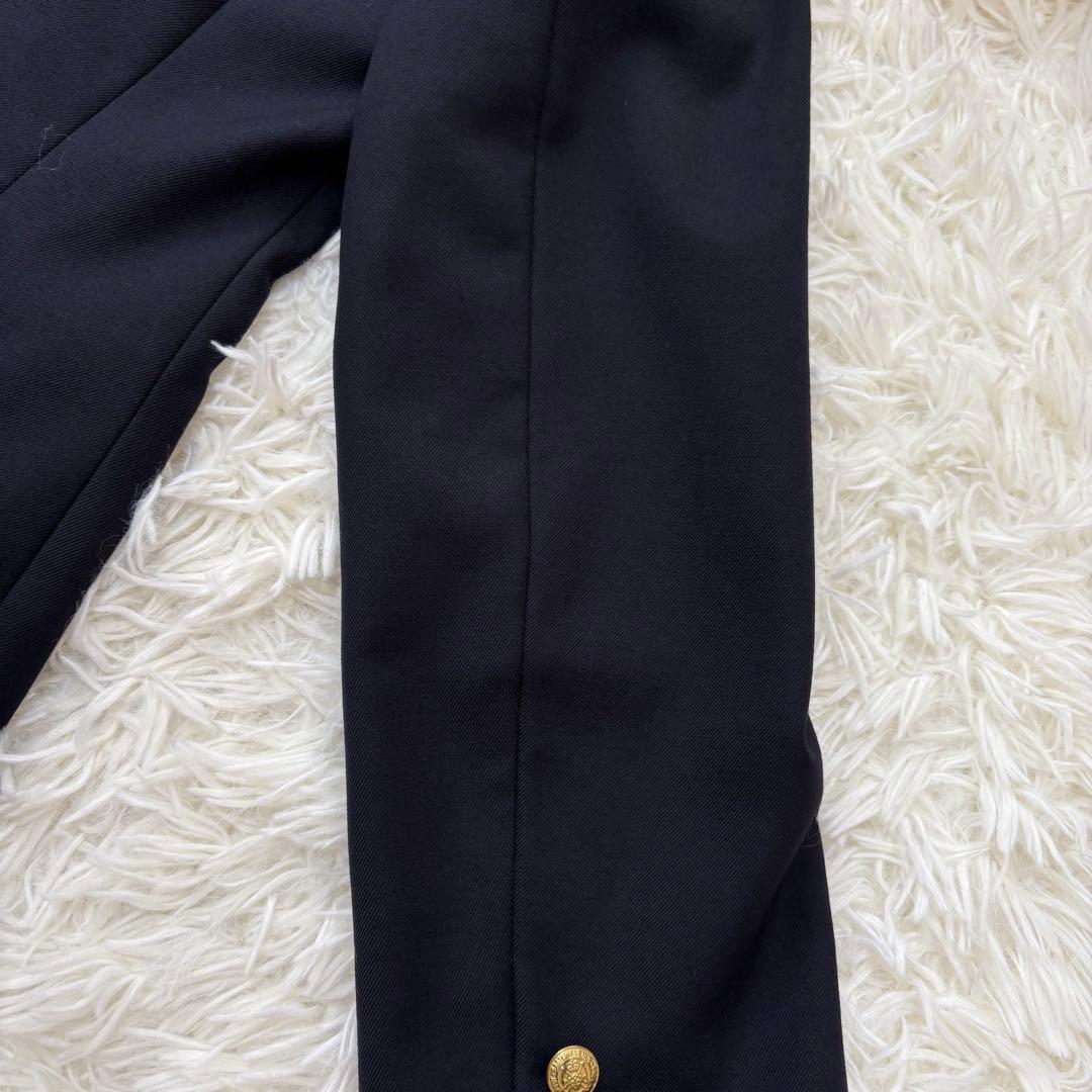 高級　美品　EASTBOY ヴィーナス　紺ブレ　ワッペン　金ボタン　ジャケット