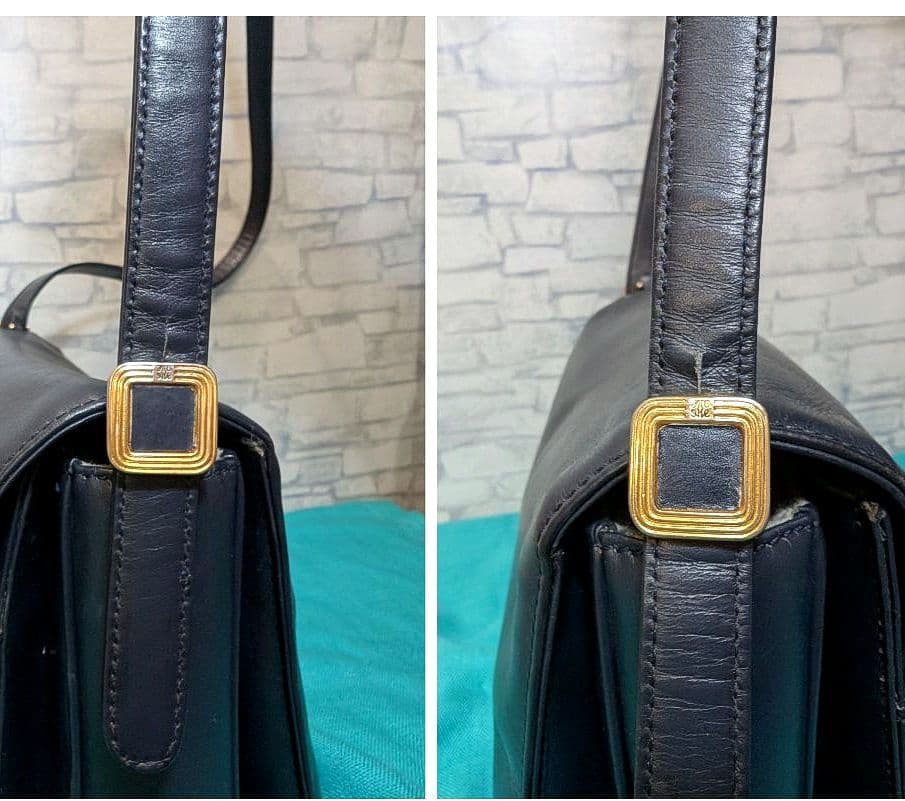 ✨売り切りセール❣♥美品♥ロエベ ショルダー アナグラム レザー LOEWE