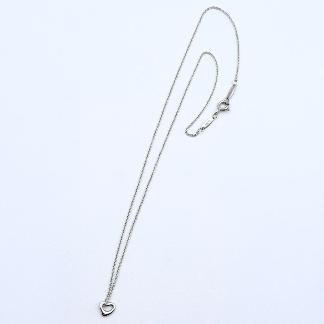 オンライン限定　Tiffany オープンハート　ミニ　7mm シルバーネックレス