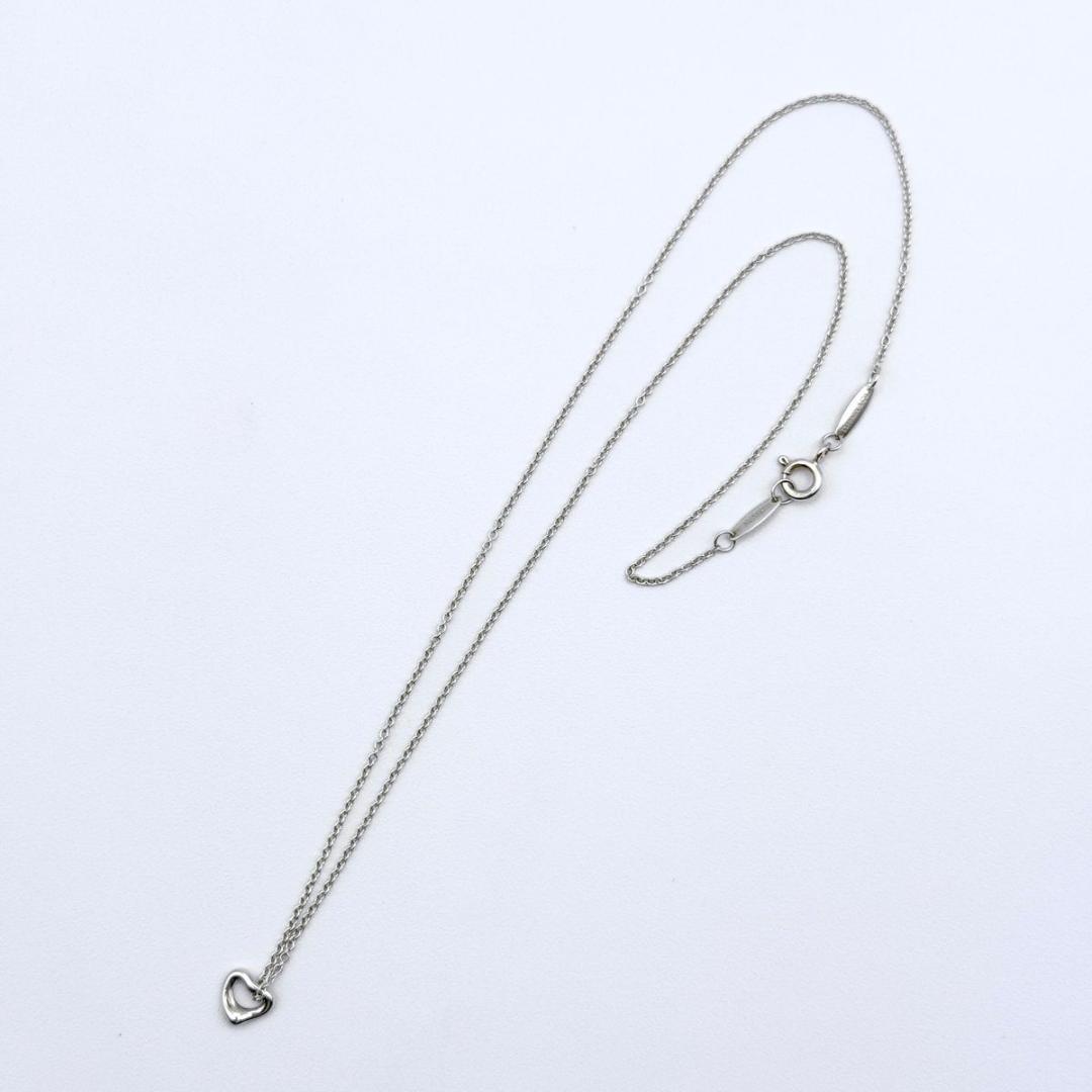 オンライン限定　Tiffany オープンハート　ミニ　7mm シルバーネックレス