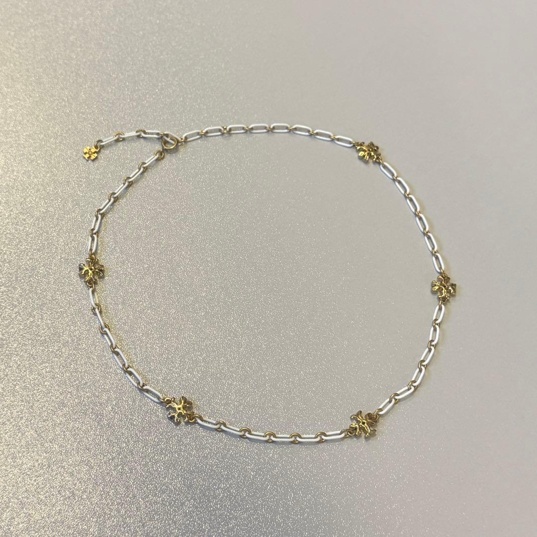 TORY BURCH トリーバーチロクサーヌ チェーン デリケート ネックレス