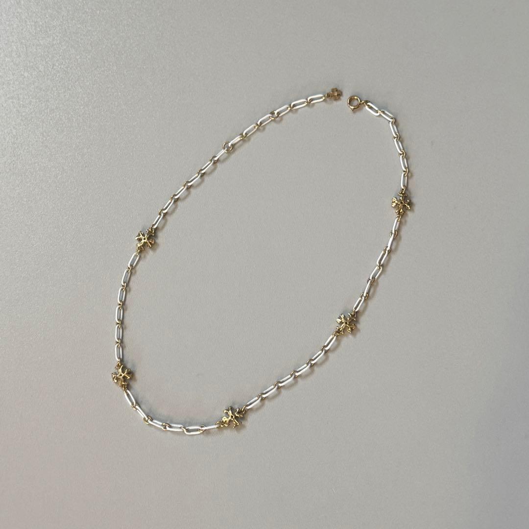 TORY BURCH トリーバーチロクサーヌ チェーン デリケート ネックレス