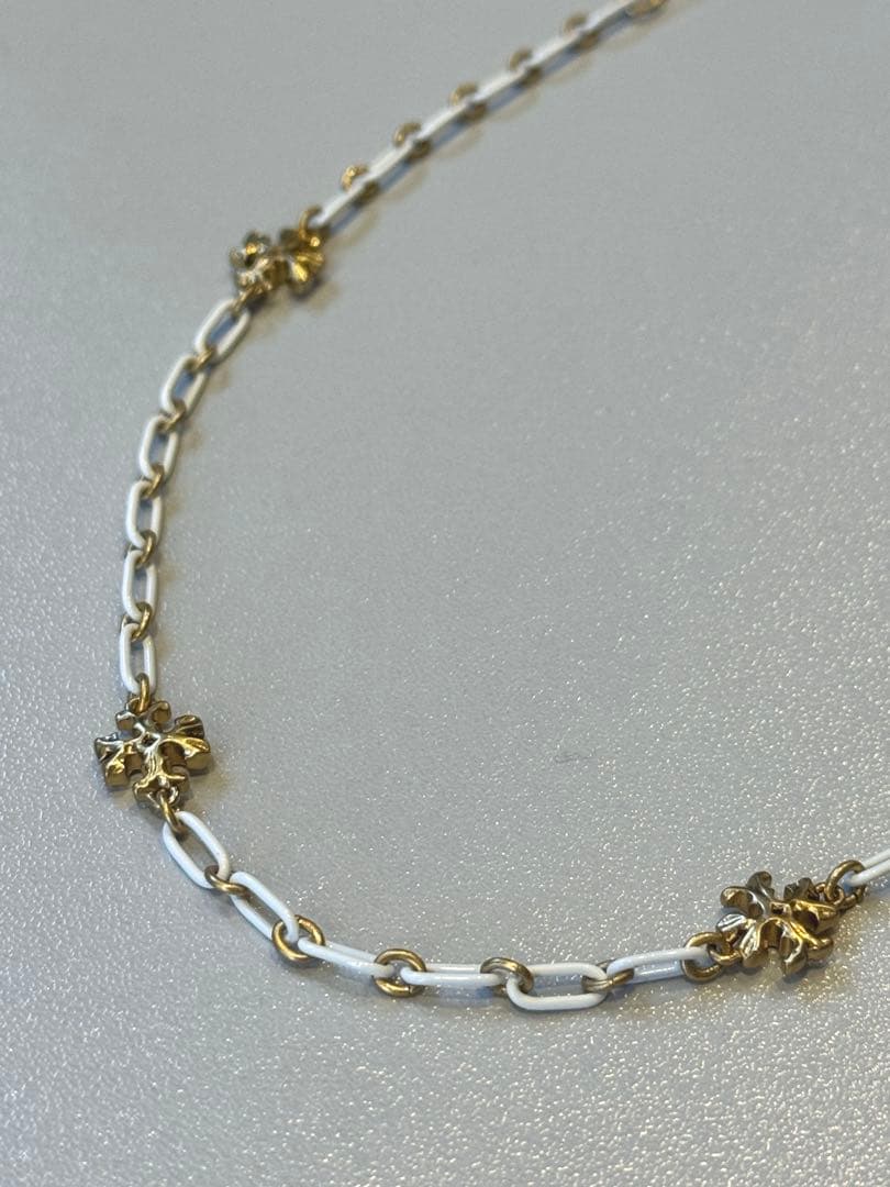 TORY BURCH トリーバーチロクサーヌ チェーン デリケート ネックレス