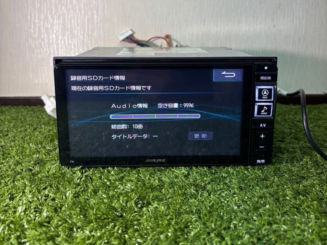 アルパイン ALPINE 7W ナビトヨタ ヴォクシー ZS