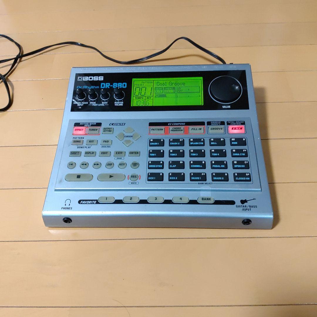 BOSS DR-880 リズムマシン、ギターベース