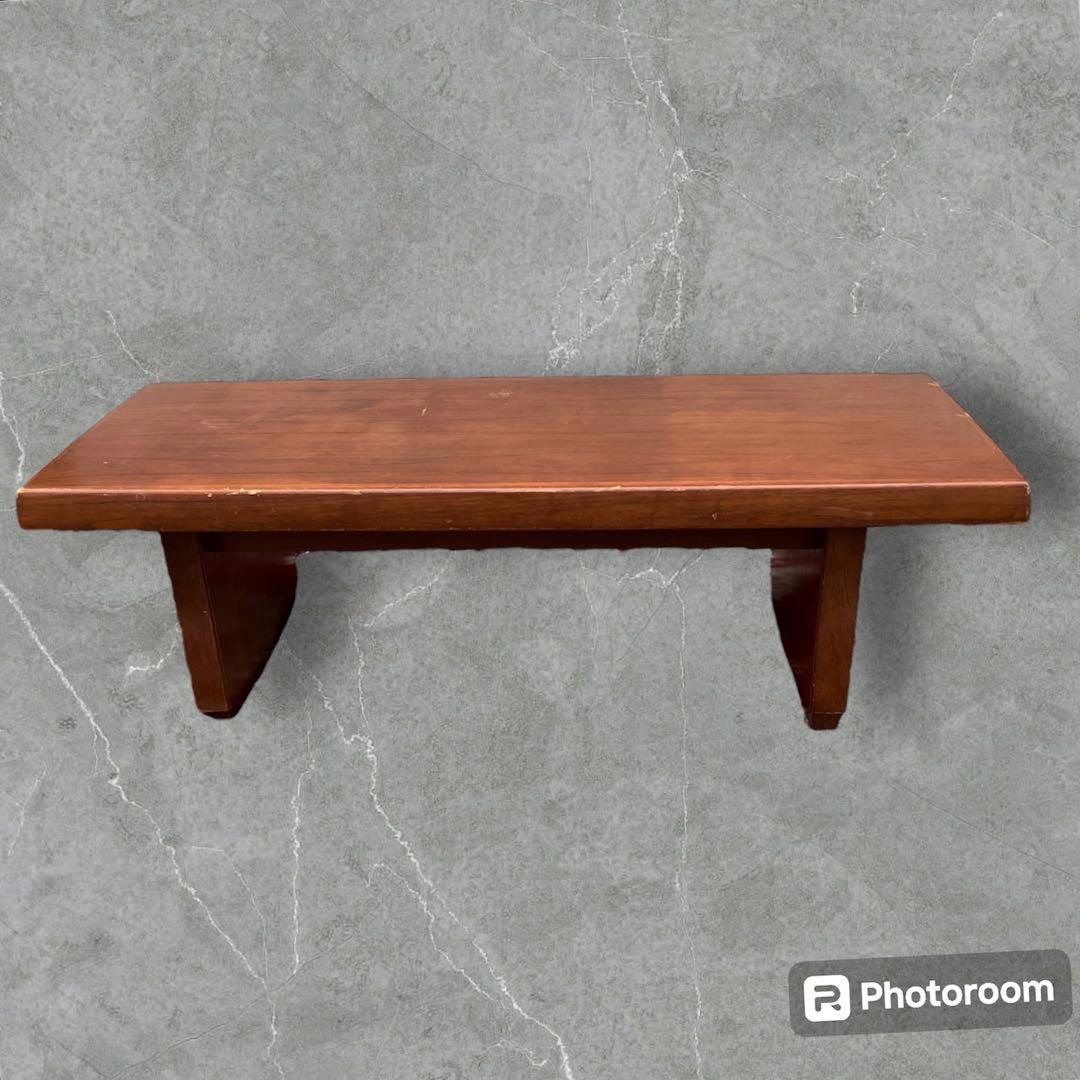 【アンティーク】maruni/マルニ木工 木製 一枚板 無垢材 センターテーブル