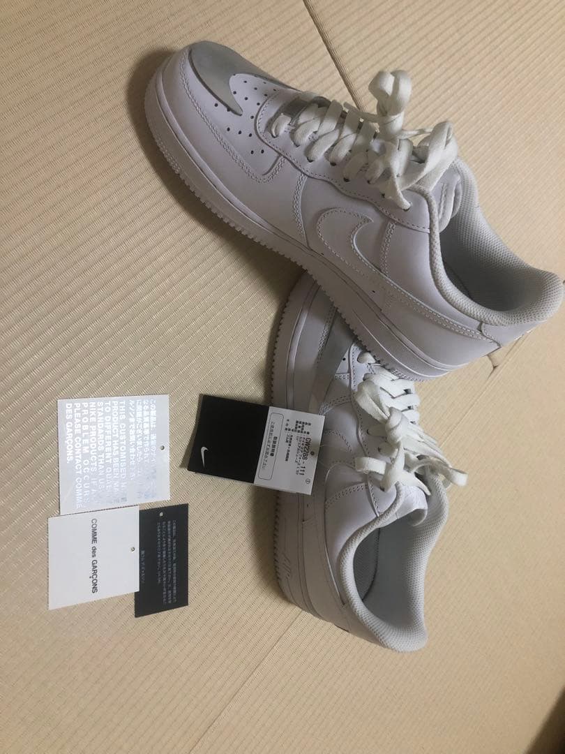 シーフードヌードル　未使用　コムデギャルソン ナイキ　エアフォース1