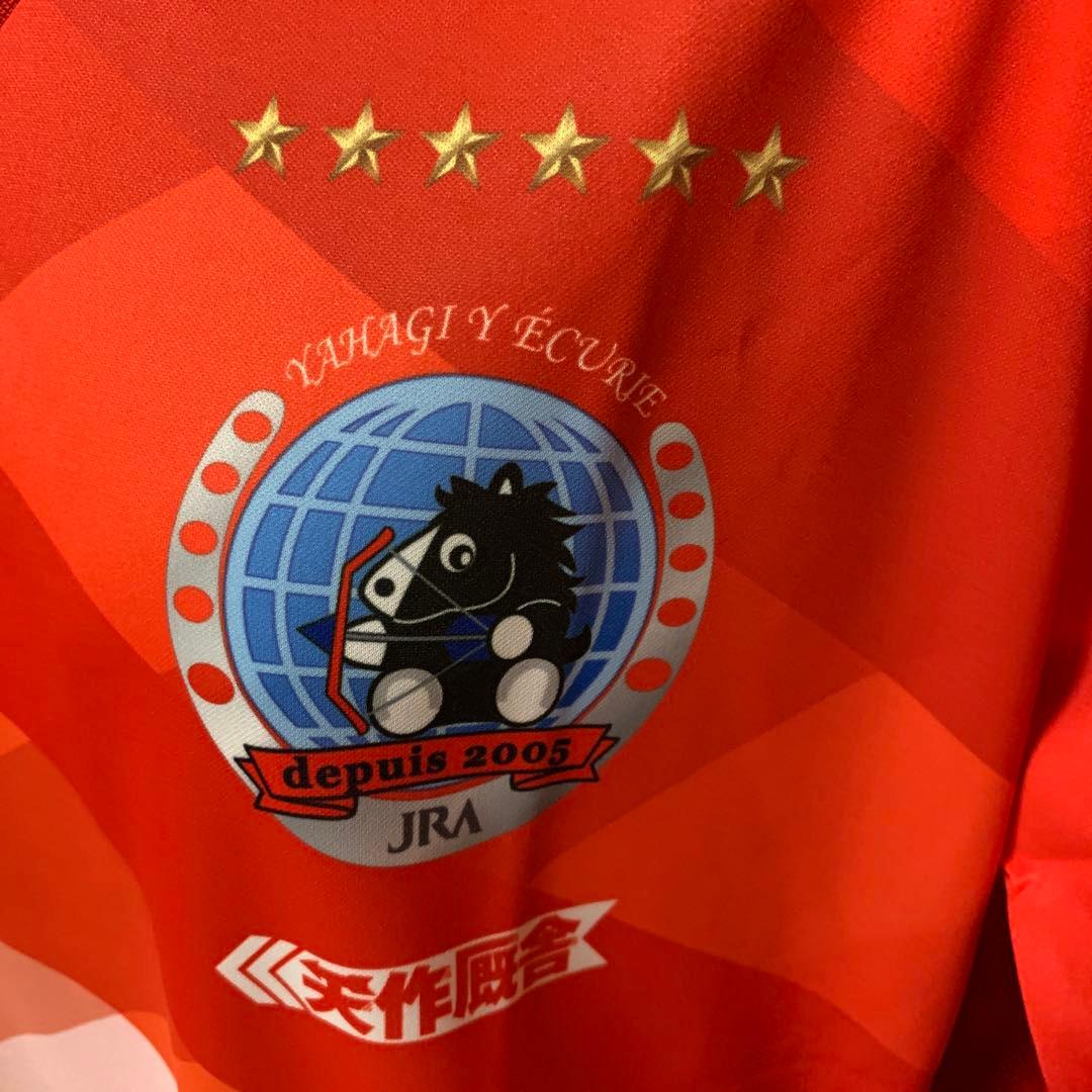 美品　矢作厩舎　500勝記念　ポロシャツ