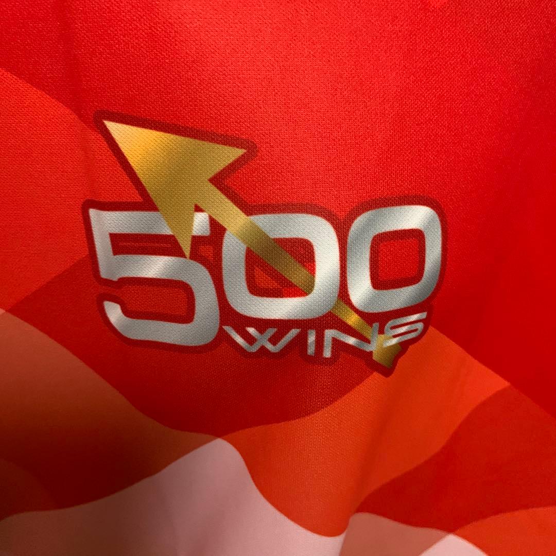 美品　矢作厩舎　500勝記念　ポロシャツ