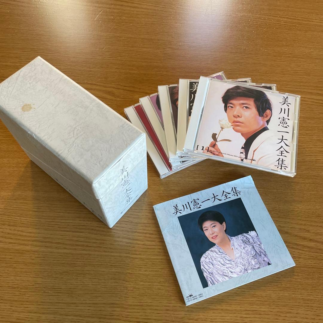 美川憲一 CD 大全集 5枚組 BOX 廃盤 希少、入手困難品 昭和歌謡