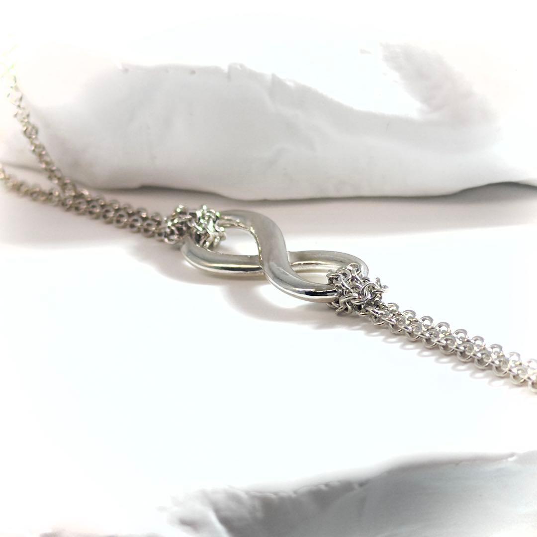 TIFFANY＆Co. ティファニー インフィニティ ネックレス シルバー AG