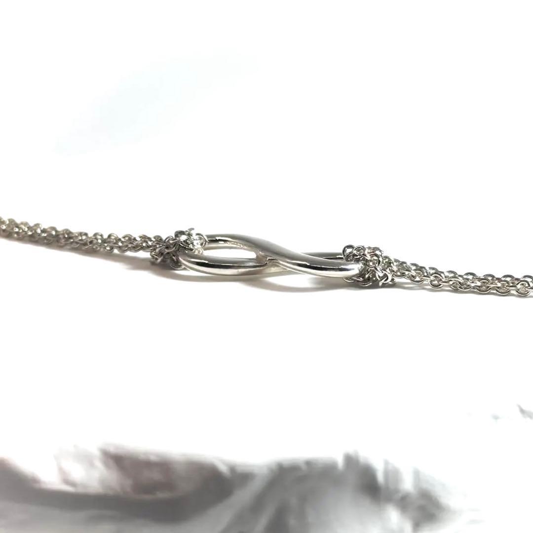TIFFANY＆Co. ティファニー インフィニティ ネックレス シルバー AG