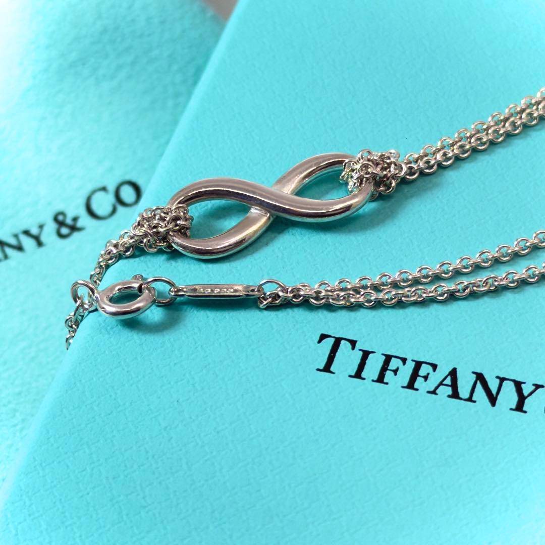 TIFFANY＆Co. ティファニー インフィニティ ネックレス シルバー AG