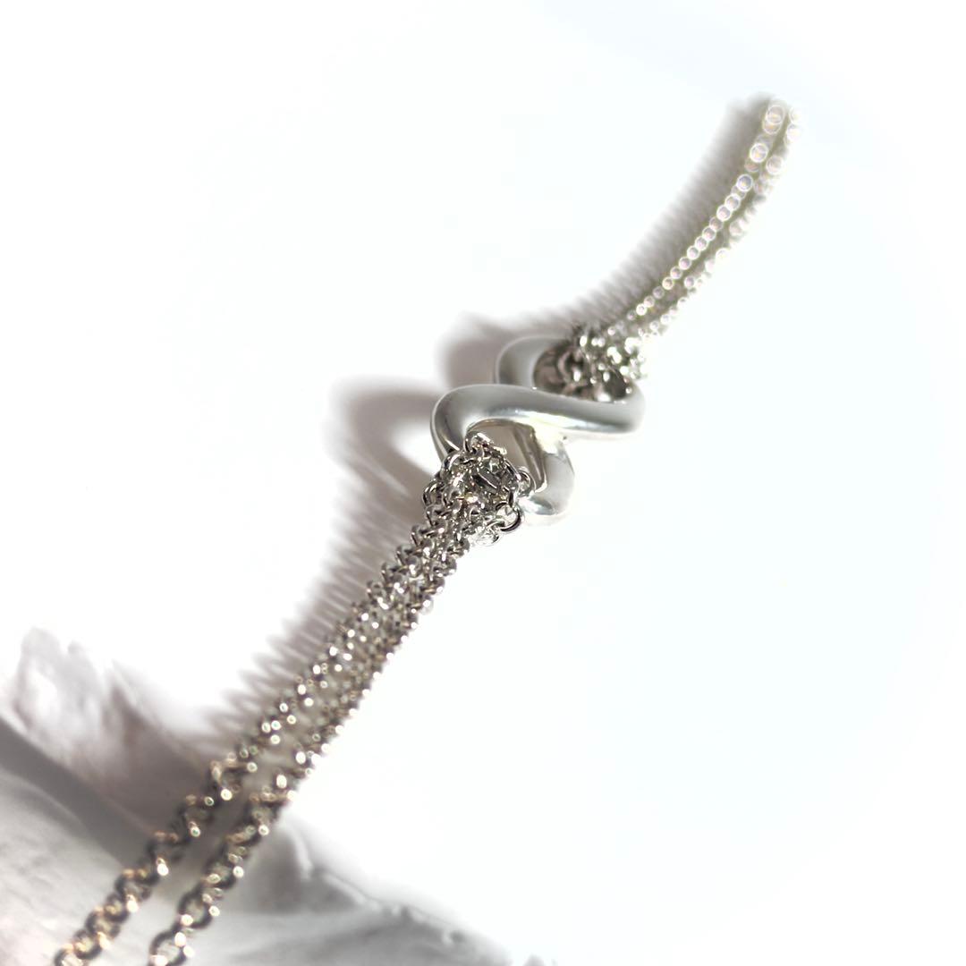 TIFFANY＆Co. ティファニー インフィニティ ネックレス シルバー AG