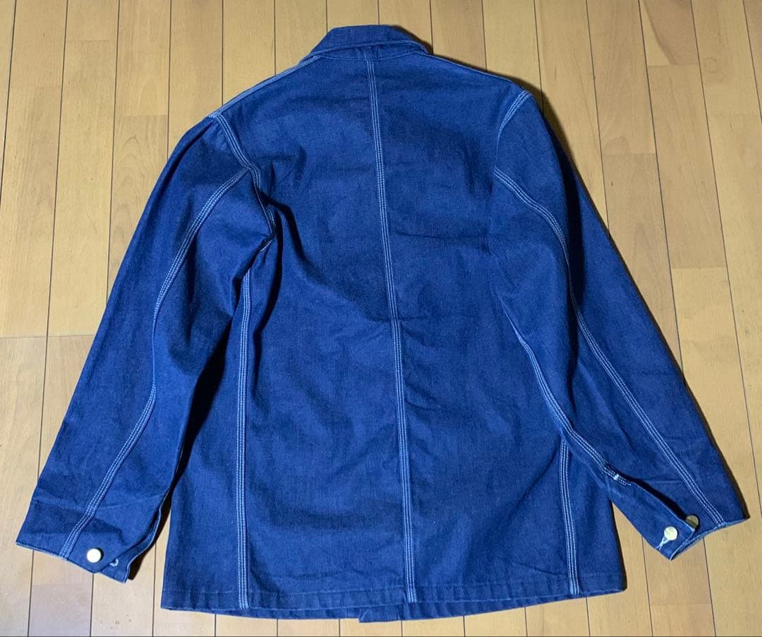 90s usa製 カーハート デニム カバーオール 濃紺