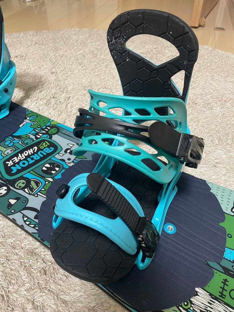 Burton Chopper 120センチ　スノーボード　ビンディング　セット
