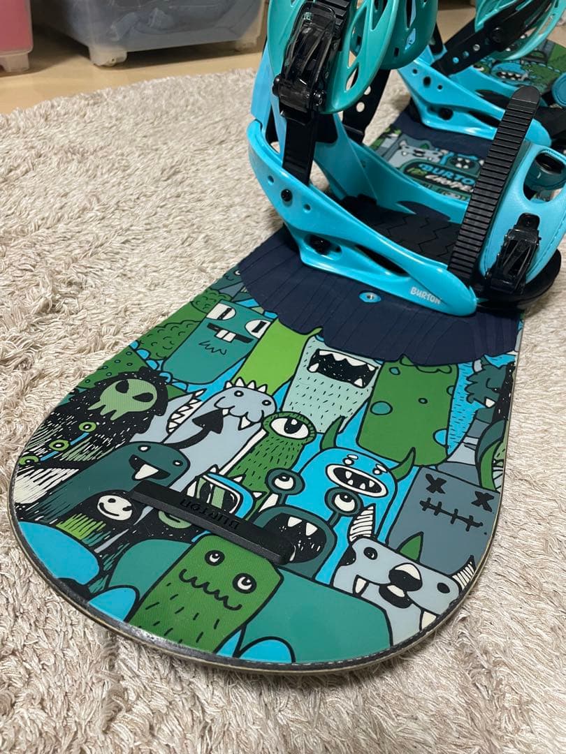 Burton Chopper 120センチ　スノーボード　ビンディング　セット