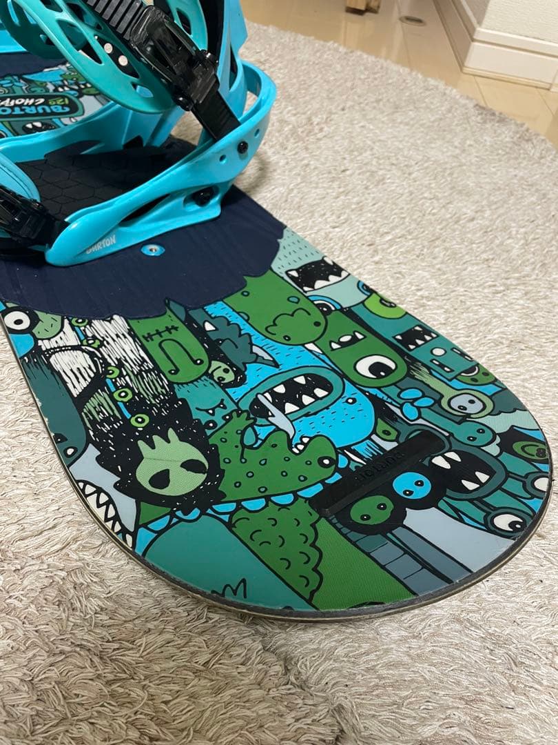 Burton Chopper 120センチ　スノーボード　ビンディング　セット