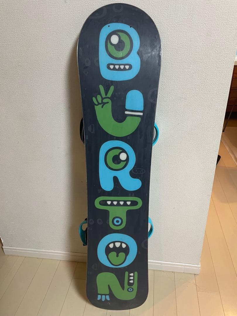 Burton Chopper 120センチ　スノーボード　ビンディング　セット