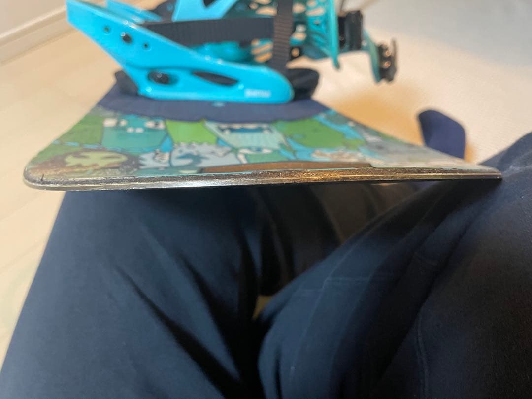 Burton Chopper 120センチ　スノーボード　ビンディング　セット