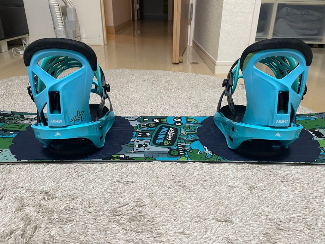 Burton Chopper 120センチ　スノーボード　ビンディング　セット