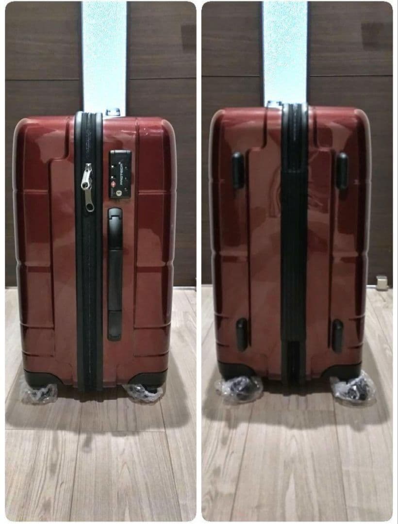 プロテカ　キャリーケース　スタリアV　53L　ディープレッド