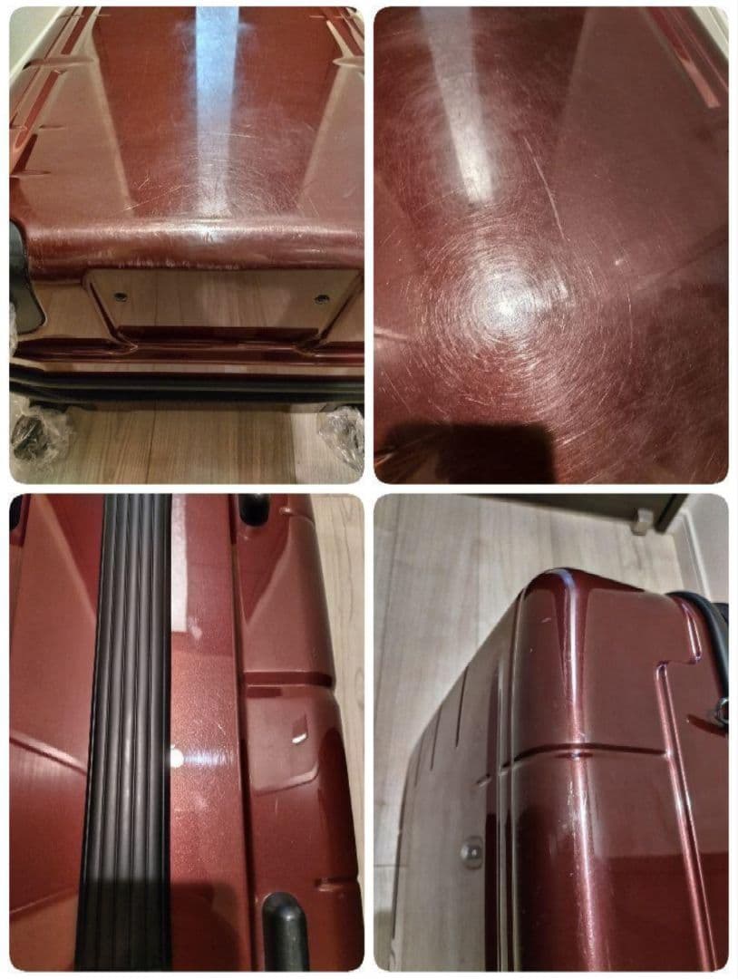 プロテカ　キャリーケース　スタリアV　53L　ディープレッド